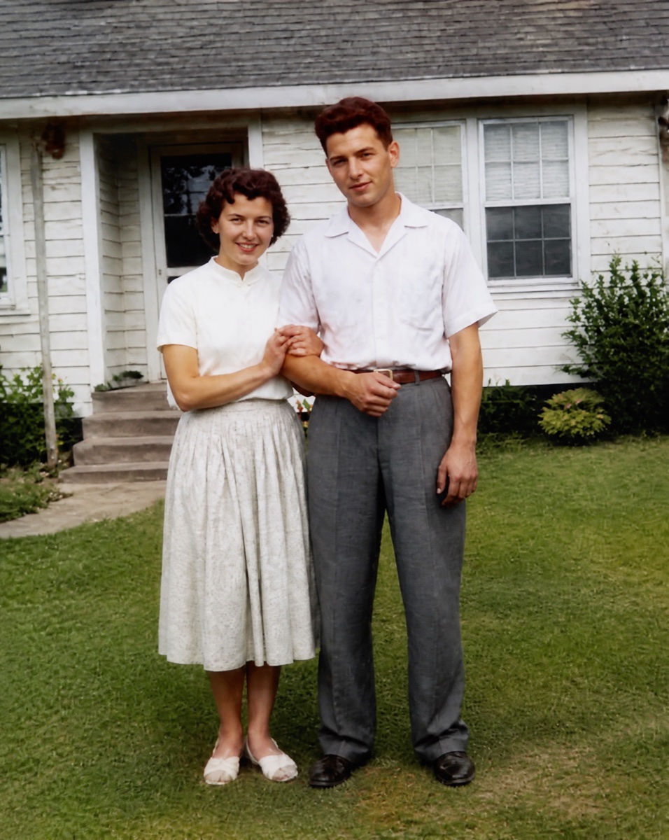 Restored and coloured