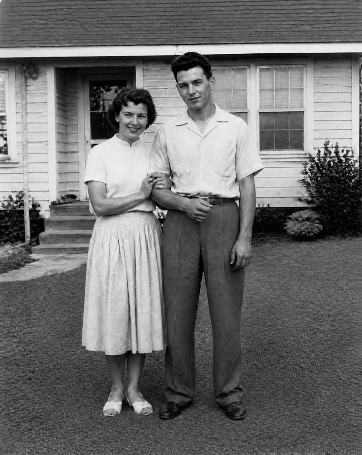 Restored, black and white